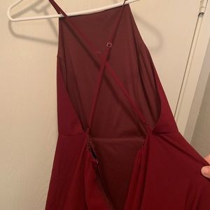 Burgundy Maxi Dress
